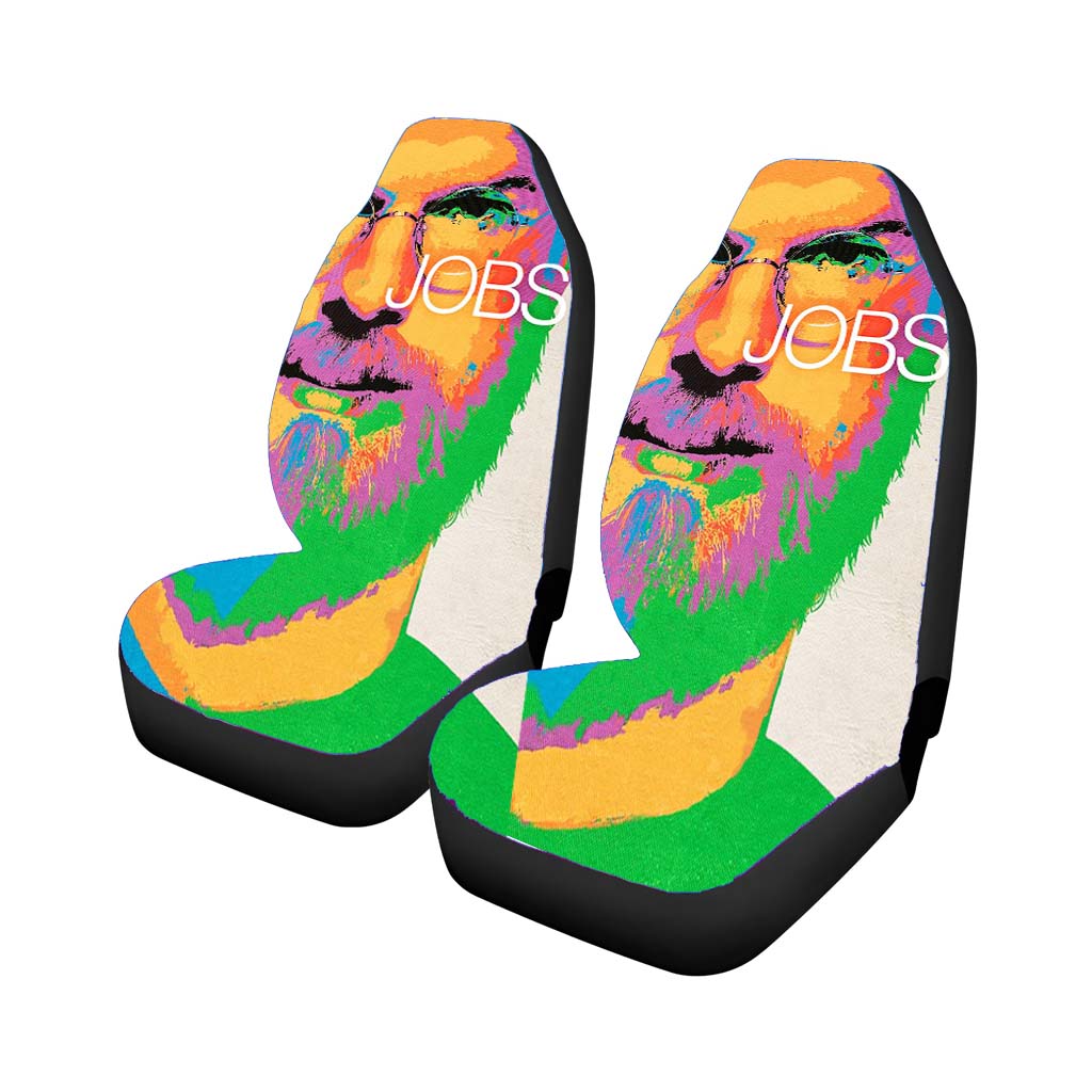 Teve Jobs Aesthetics Poster car Seat Covers
