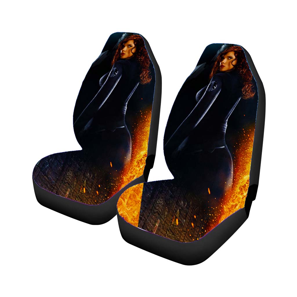 The Avengers Black Widow car Seat Covers