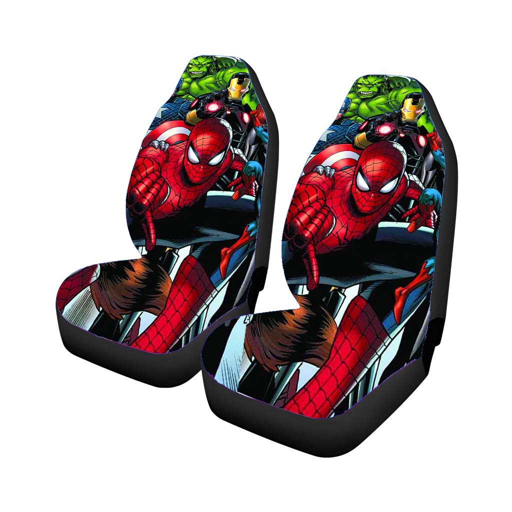 The Avengers Marvel Character car Seat Covers