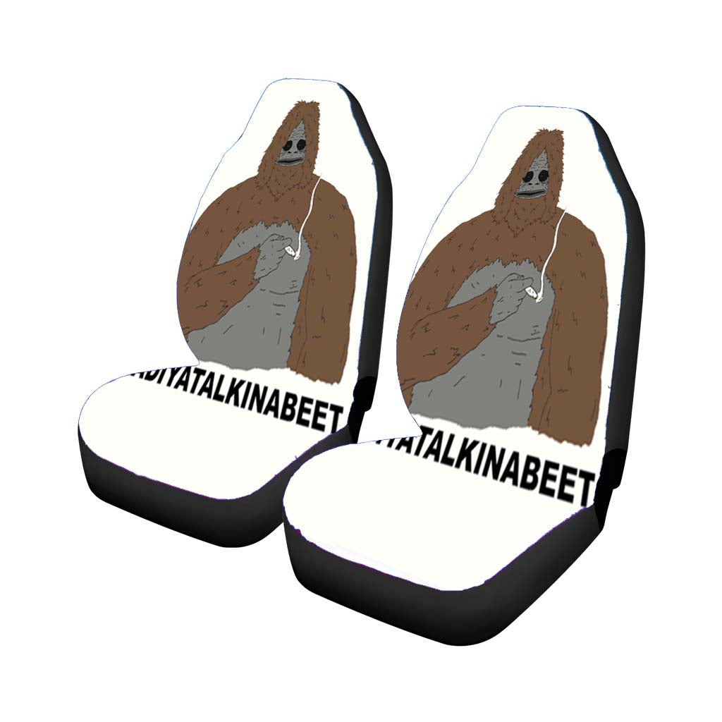The Big Lez Show Sassy The Sasquatch car Seat Covers