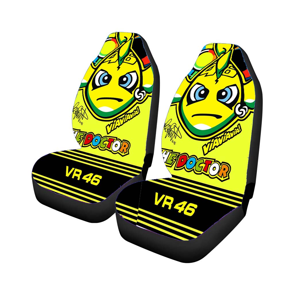 The Doctor Vr 46 Art Wallpaper car Seat Covers