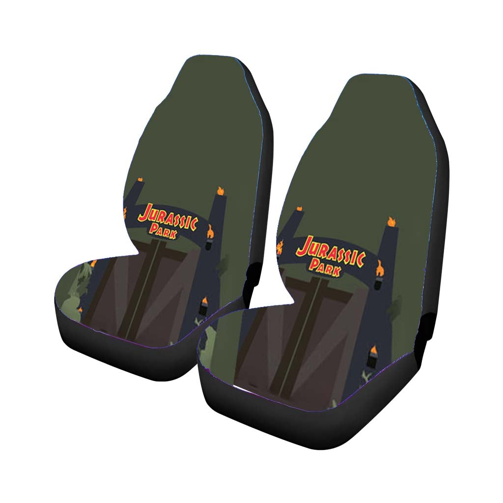 The Gate - Dinosaur Park car Seat Covers
