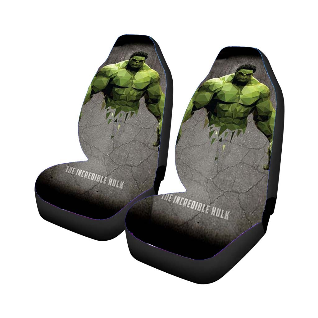 The Incredible Hulk Polygonal car Seat Covers