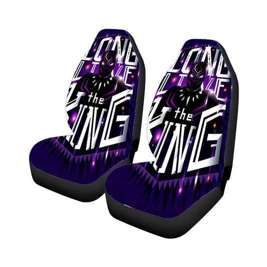 The King Black Panther Long Live Car Seat Covers Universal Fit