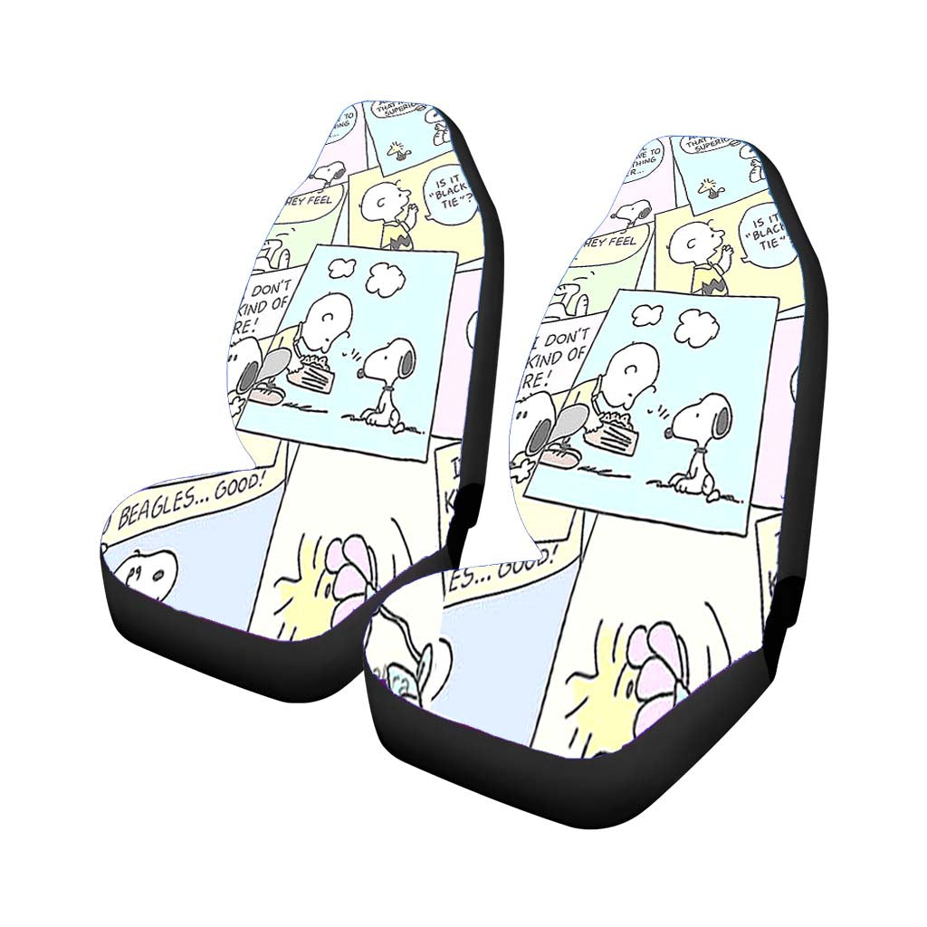 The Peanuts Comic car Seat Covers