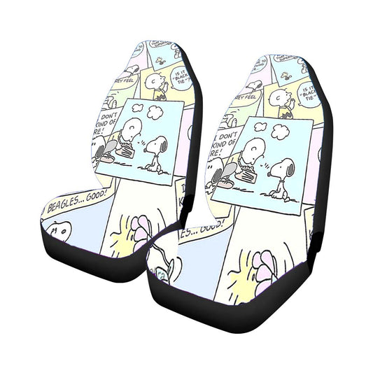 The Peanuts Comic Car Seat Covers