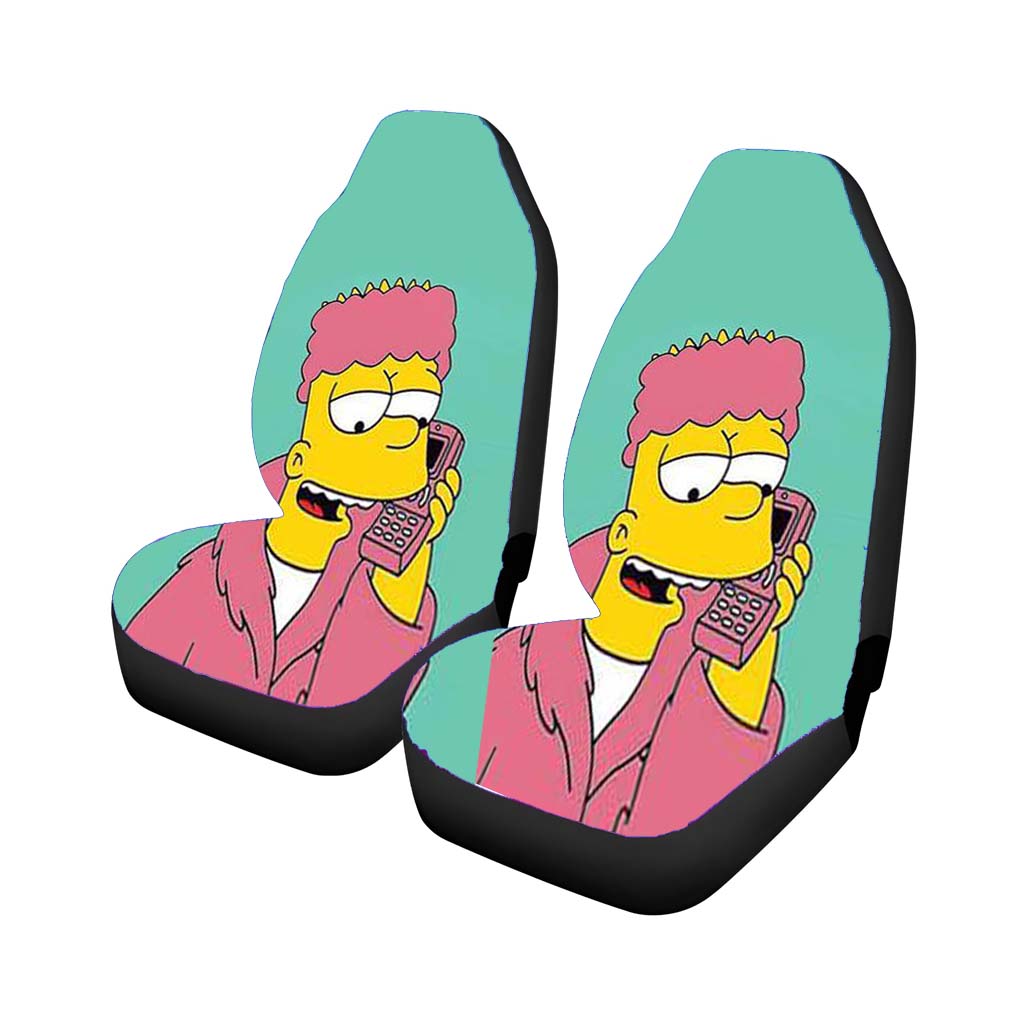 The Simpsons Bart car Seat Covers
