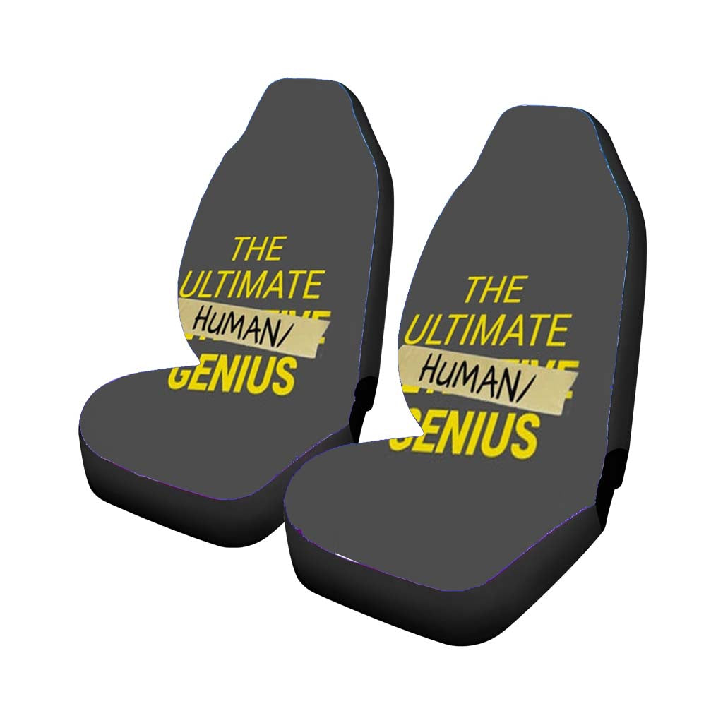 The Ultimate Human Genius - B99 car Seat Covers