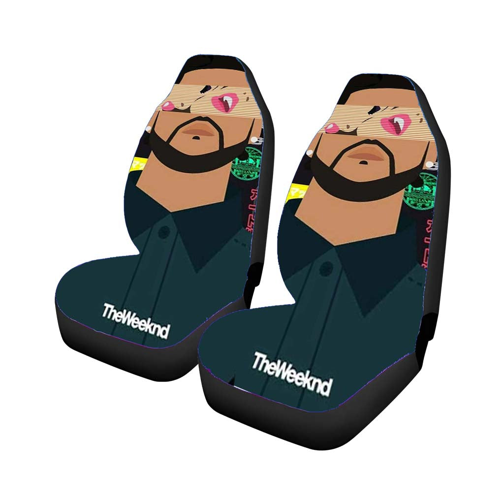 The Weeknd Xo Cartoon car Seat Covers