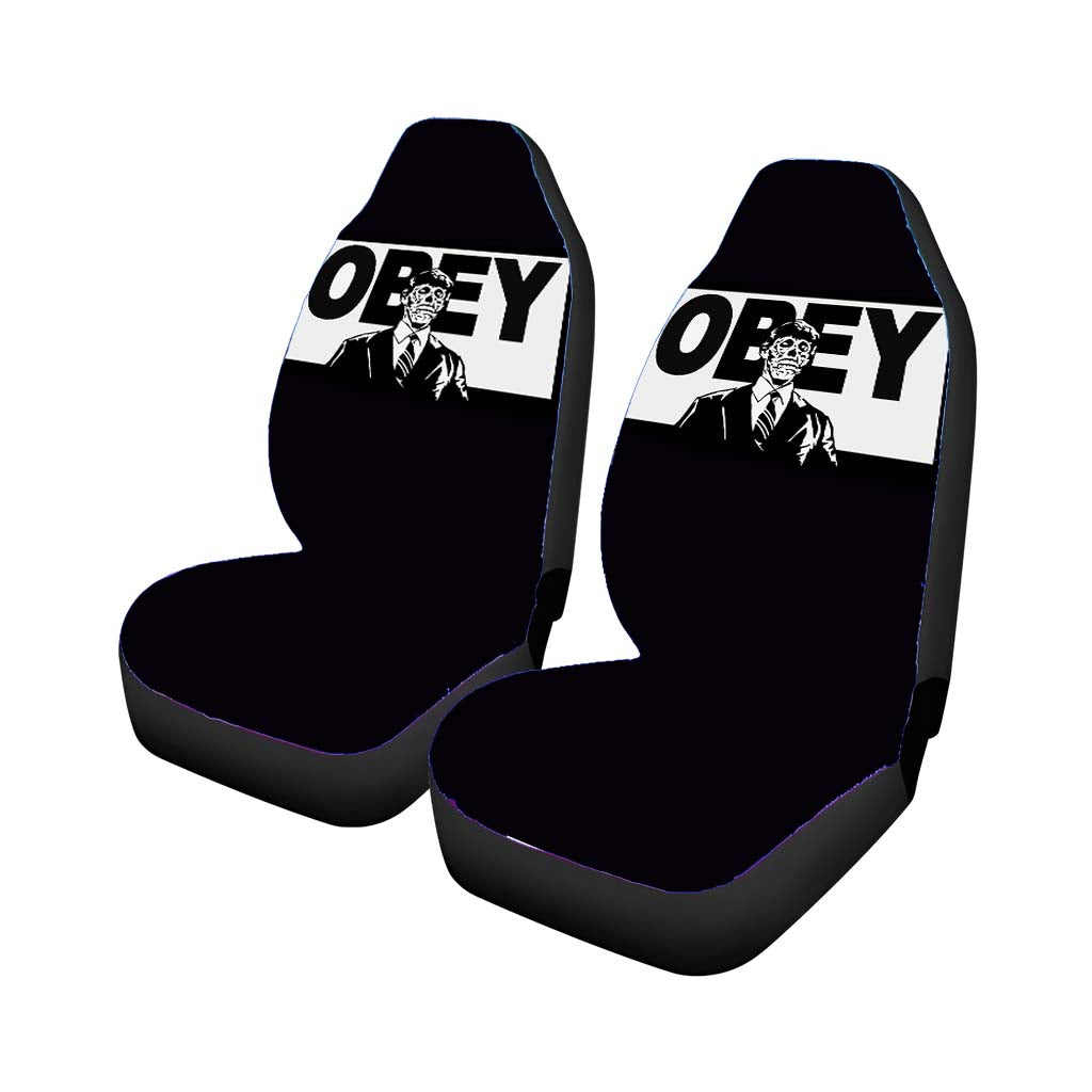They Live Obey car Seat Covers