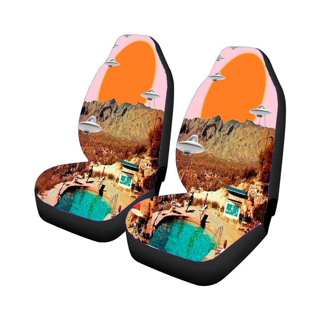 They'Ve Arrived car Seat Covers