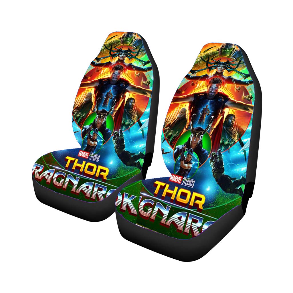 Thor Ragnarok Marvel Poster car Seat Covers
