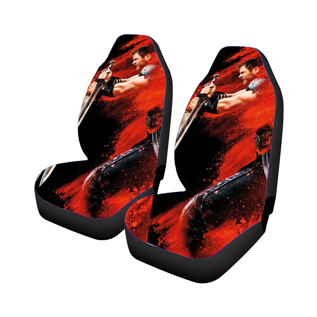 Thor Ragnarok Wallpaper car Seat Covers