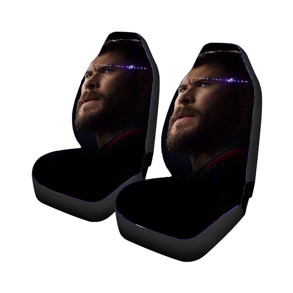 Thorr Avengers Marvel Hero Endgame Poster Film Art car Seat Covers