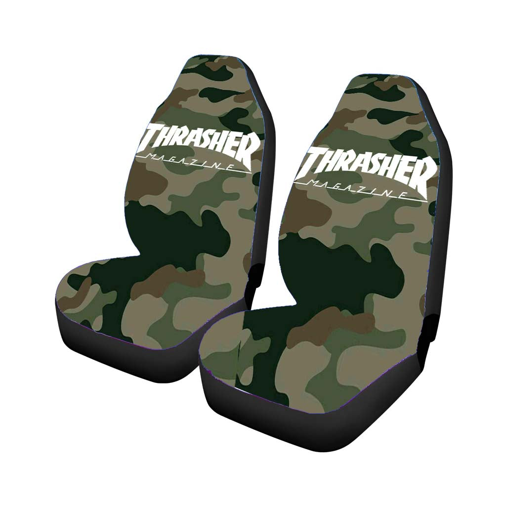 Thrasher Magazine Amry car Seat Covers