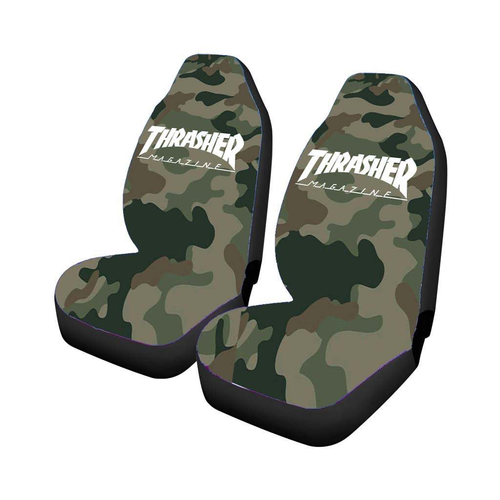 Thrasher Magazine Bape Camo car Seat Covers