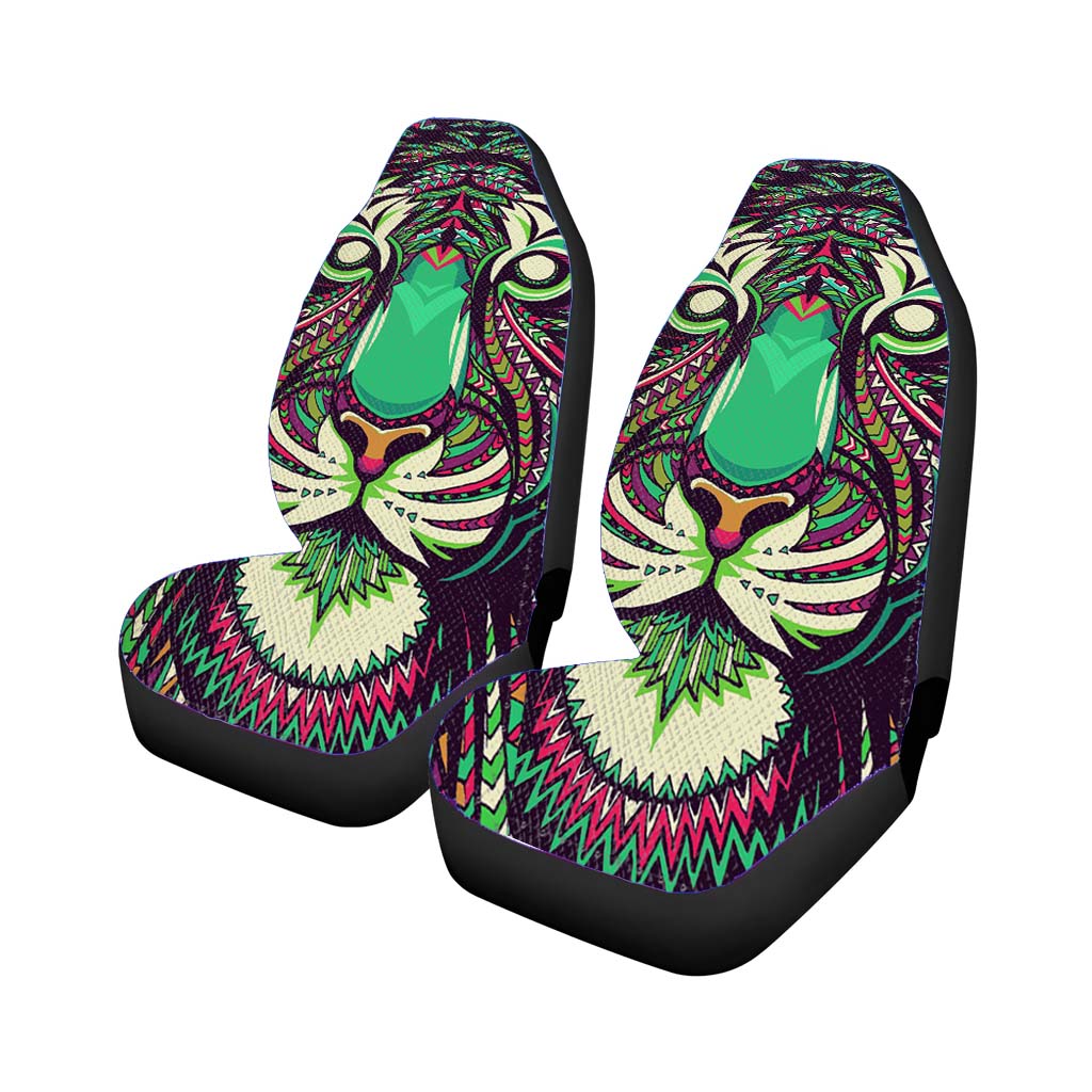 Tiger Aztec Pattern car Seat Covers