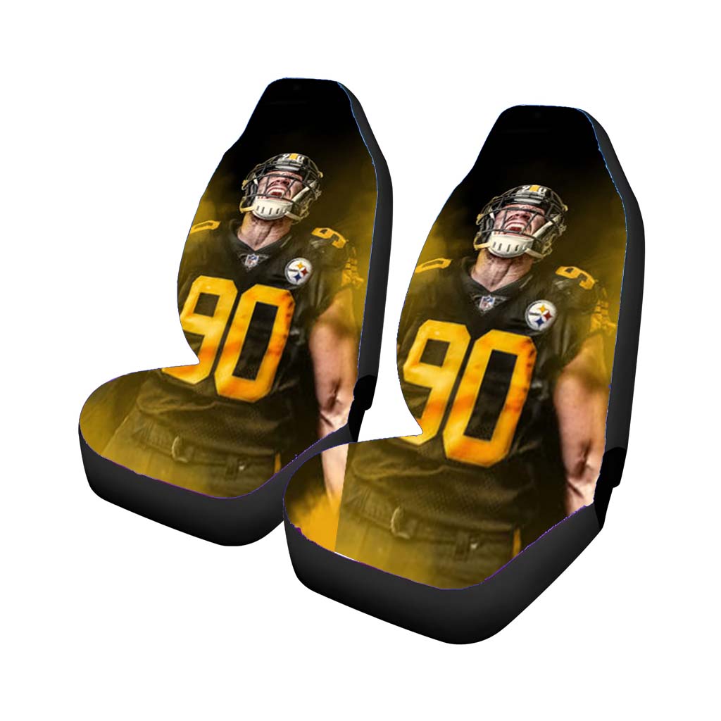 Tj Watt Pittsburgh Steelers car Seat Covers