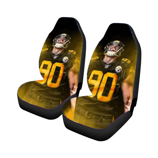 Tj Watt Pittsburgh Steelers Car Seat Covers