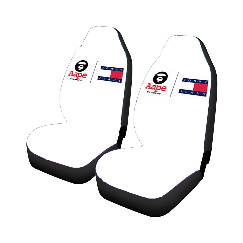 Tommy Hilfiger A Bathing Ape Logo car Seat Covers