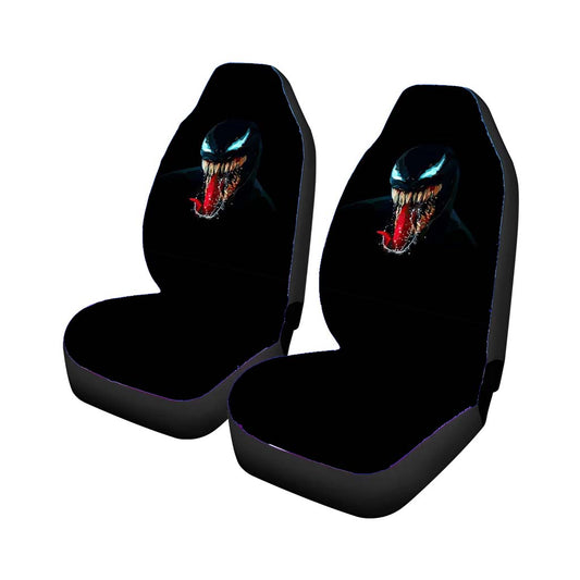 Tongue Black Venom Car Seat Covers Universal Fit
