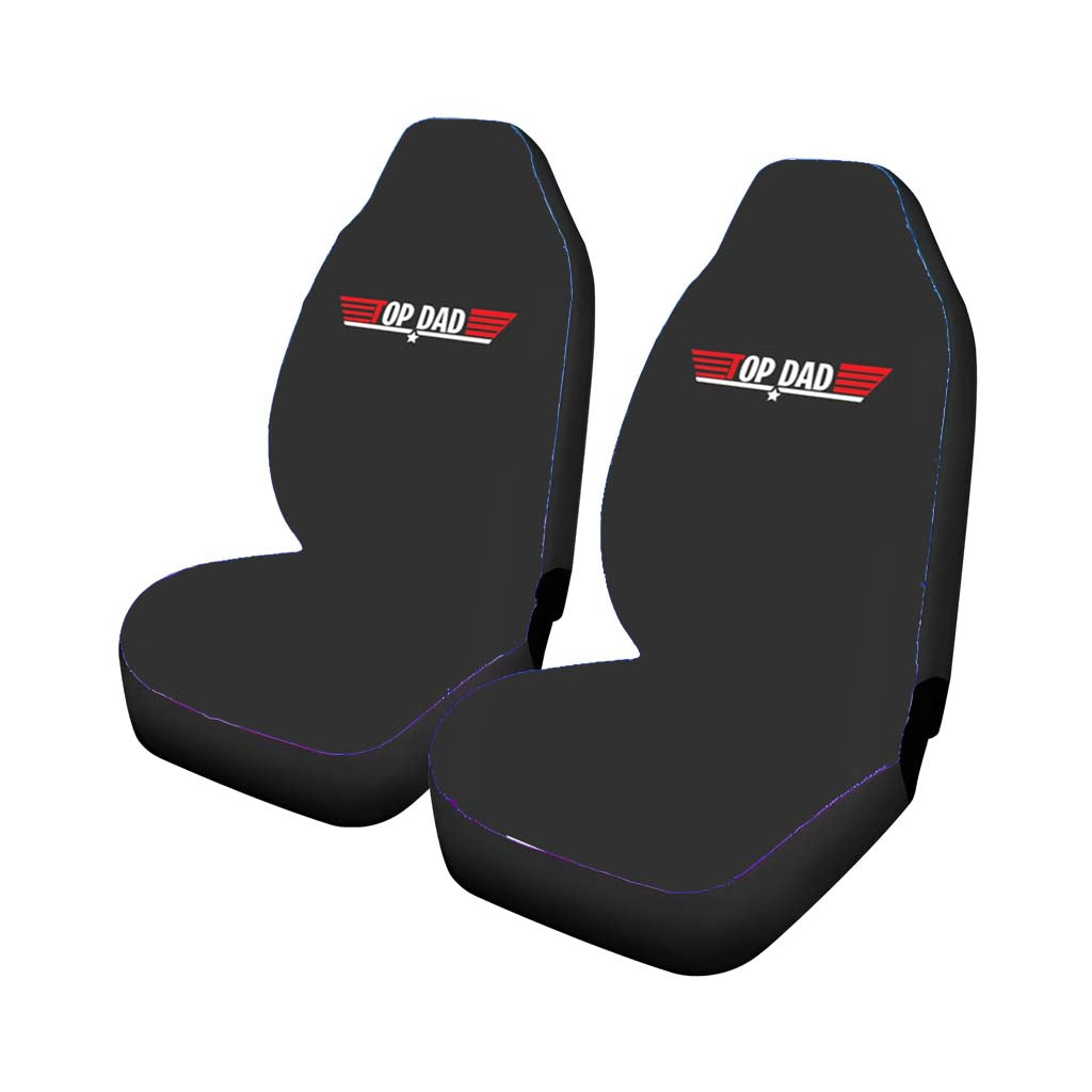 Top Dad- Fathers Day car Seat Covers
