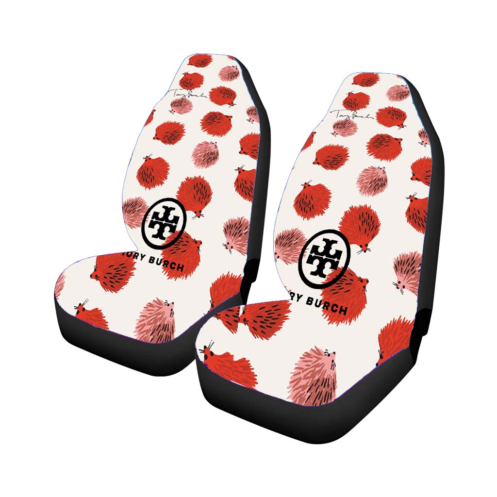 Tory Burch Hedgehog Pattern car Seat Covers
