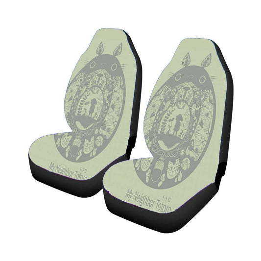 Totoro Pattern Arts Car Seat Covers