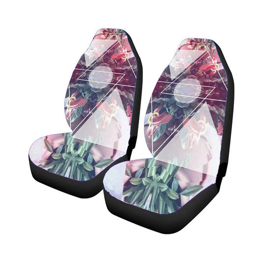 Triangle Flower Car Seat Covers Universal Fit