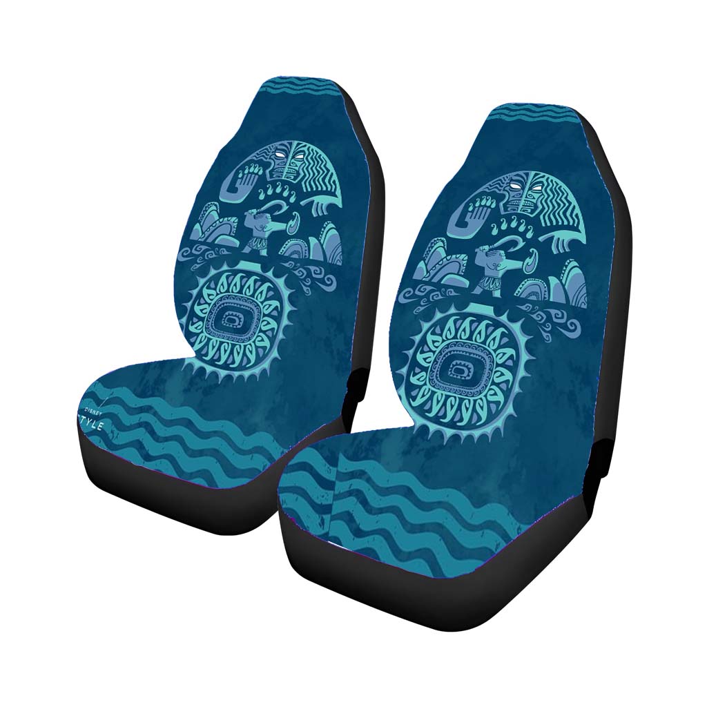 Tribal Aztec Art Disney Moana car Seat Covers