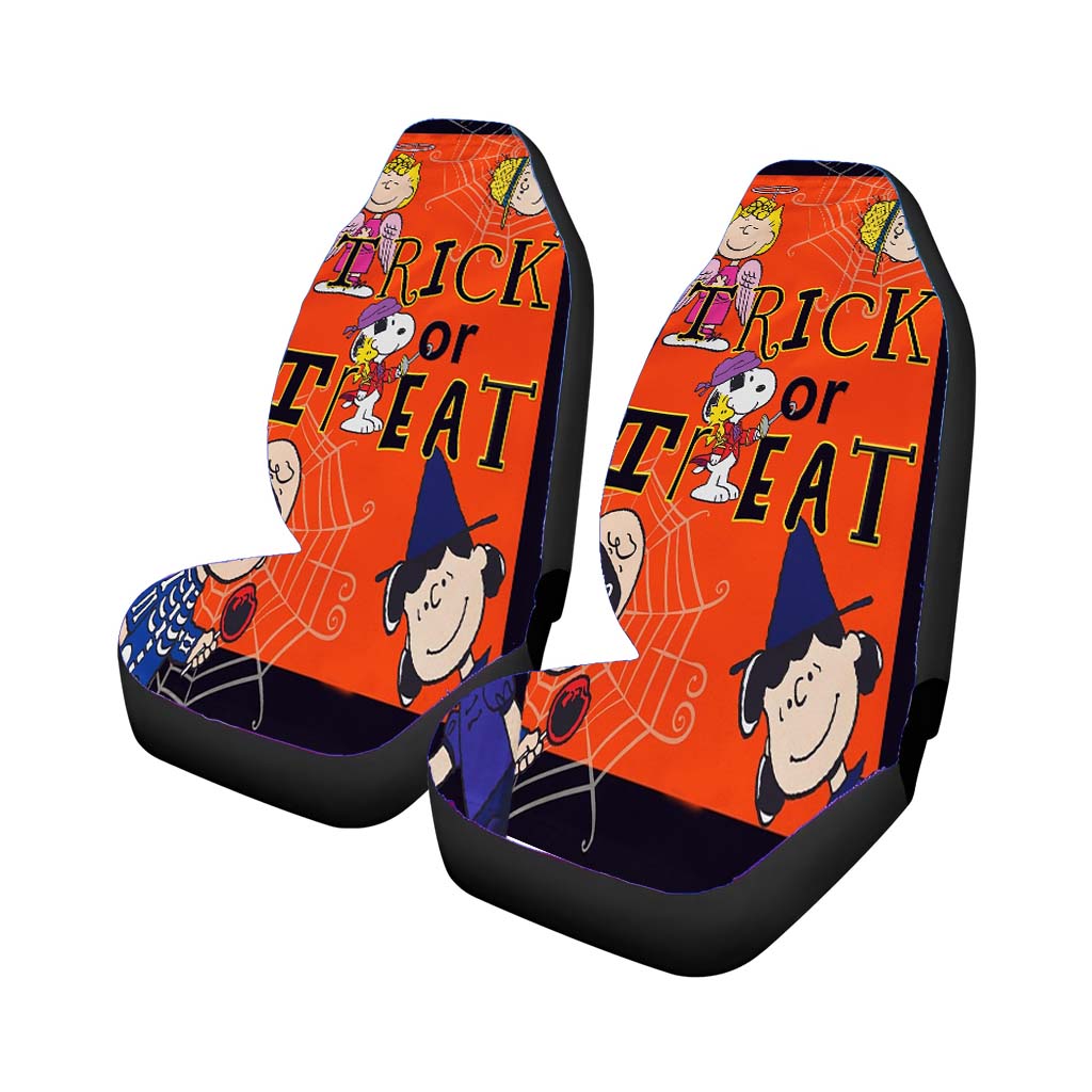 Trick Or Treat Peanuts Gang car Seat Covers