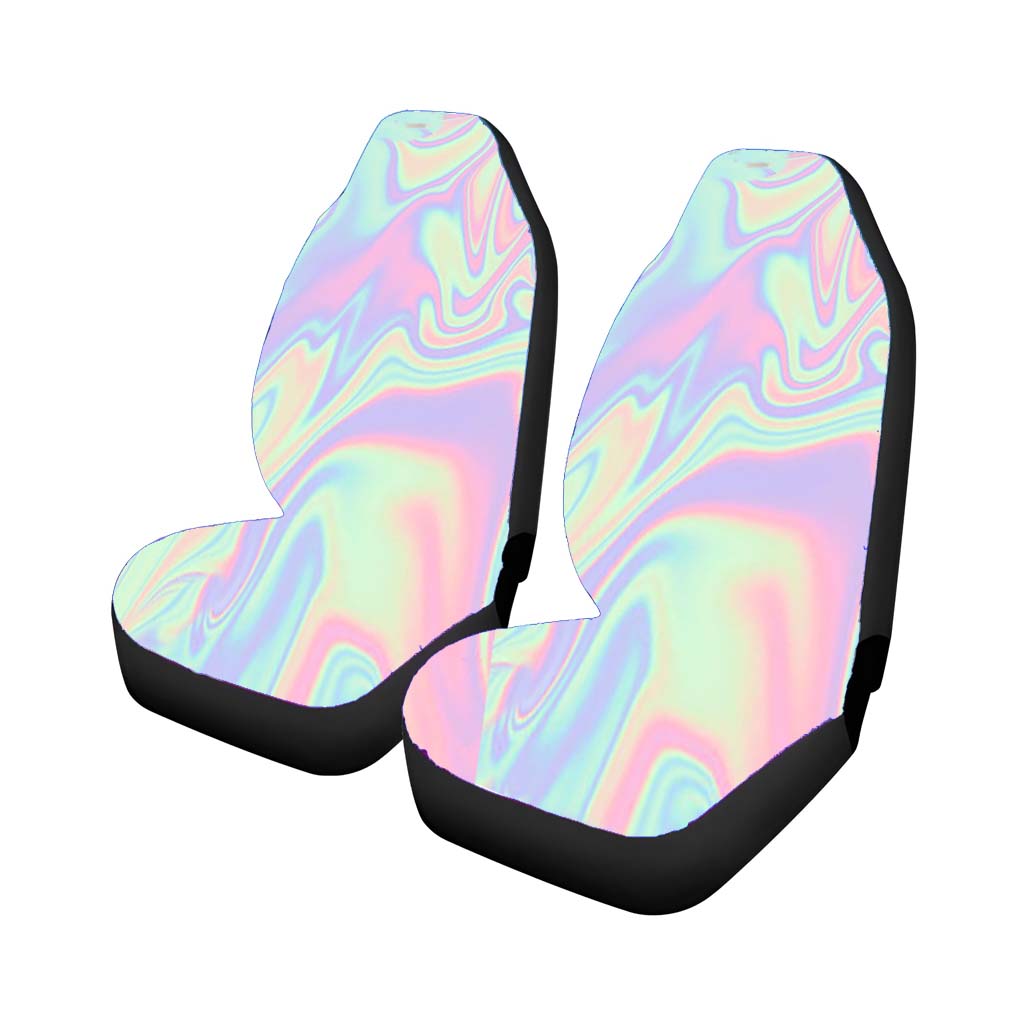Trippy Tie Dye car Seat Covers