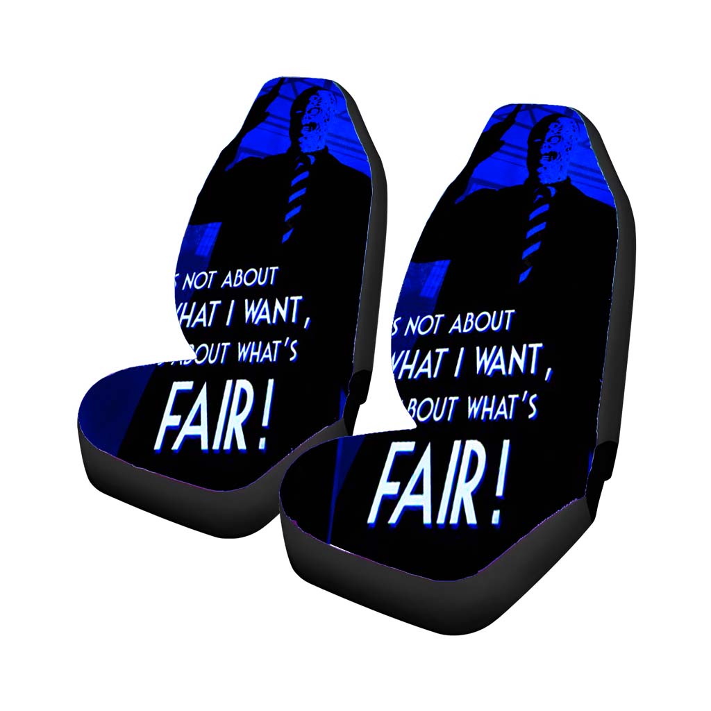 Two Face Quote Batman Villain car Seat Covers