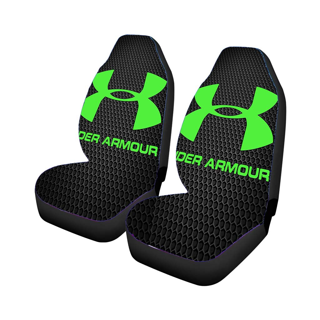 Under Armour Green Texture car Seat Covers