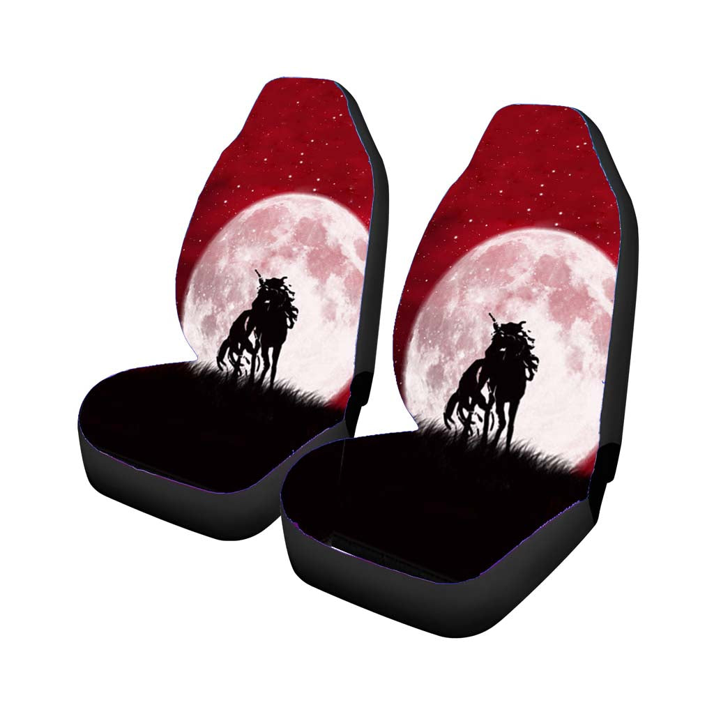 Unicorn And Red Sky car Seat Covers