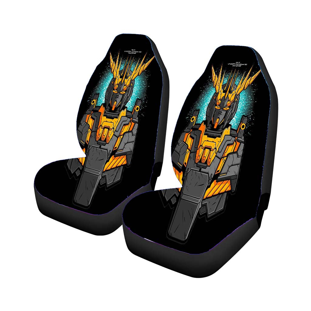Unicorn Banshee Gundam Mecha car Seat Covers