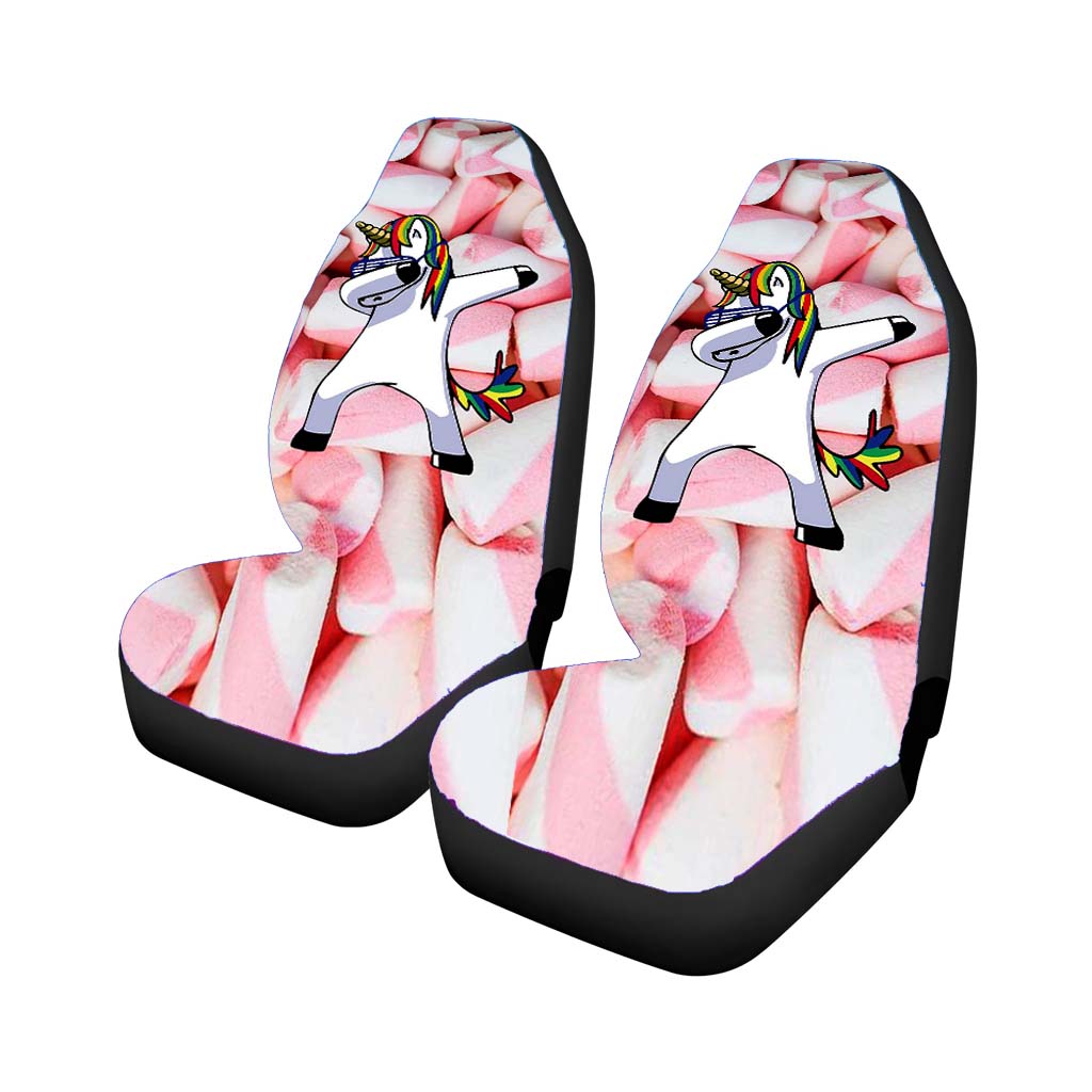 Unicorn Marshmallow car Seat Covers