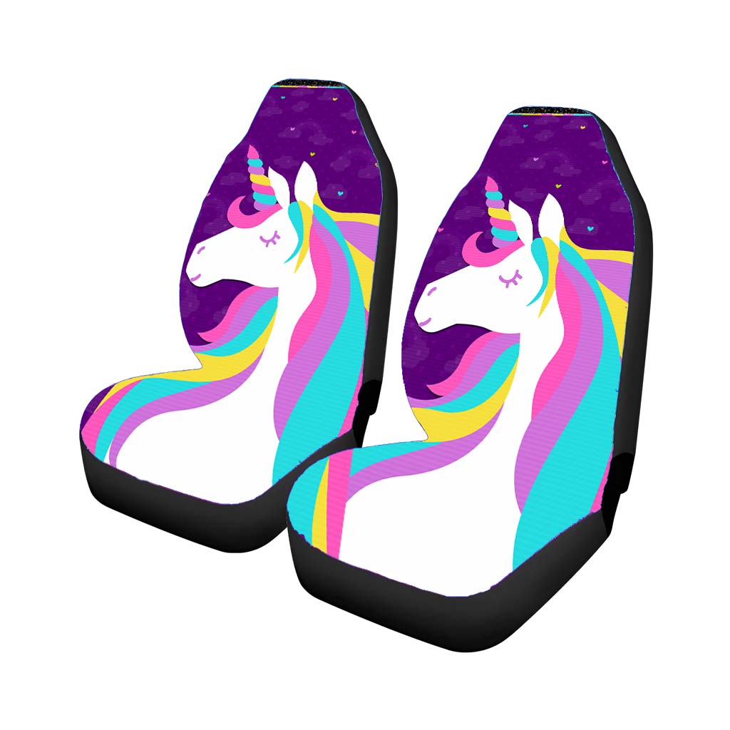 Unicorn Rainbow 1 car Seat Covers