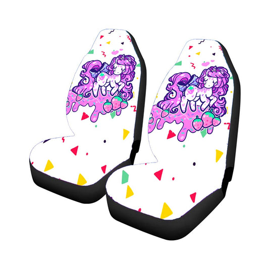 Unicorn Strawberry Car Seat Covers Universal Fit