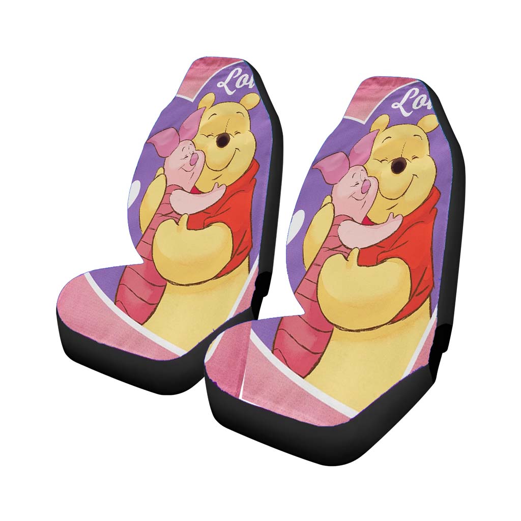 Valentines Day Winnie The Pooh car Seat Covers
