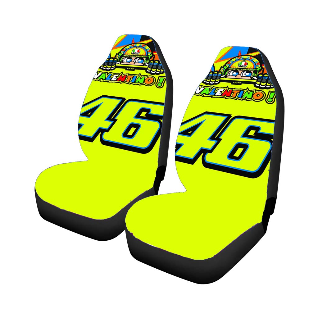 Valentino Rossi 46 Vr46 car Seat Covers