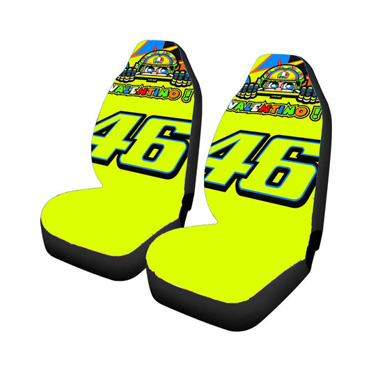 Valentino Rossi 46 Vr46 Car Seat Covers