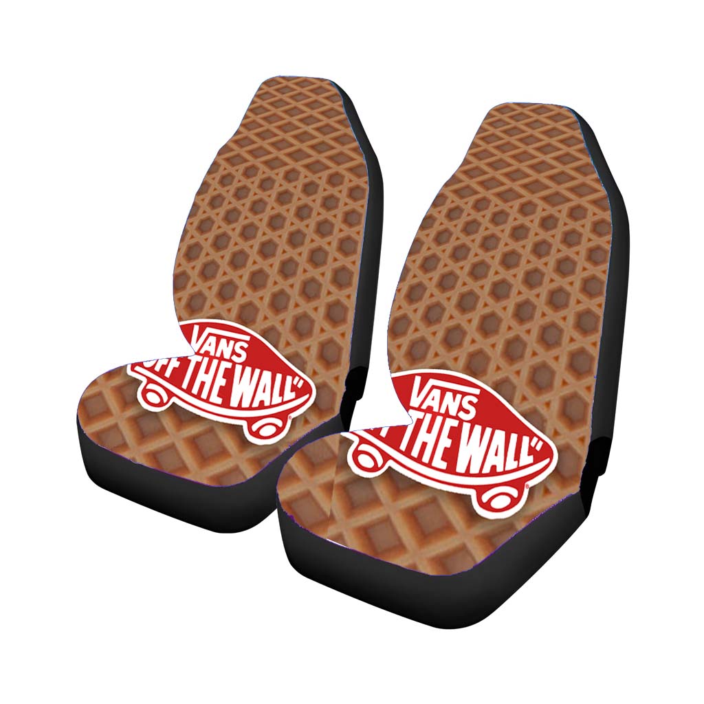 Vans Waffle Sol Pattern car Seat Covers