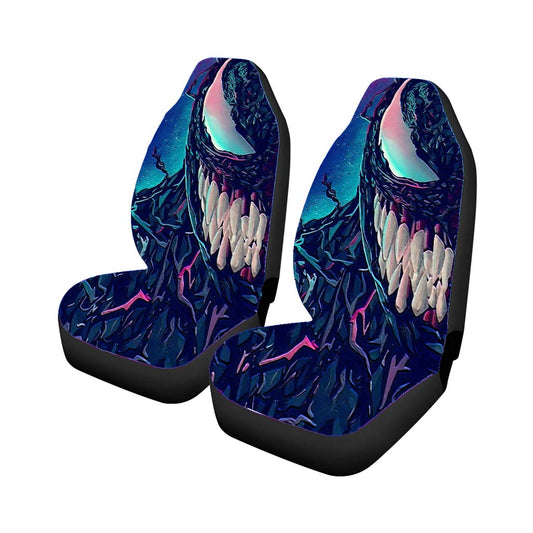 Venom Half Face Night Car Seat Covers Universal Fit