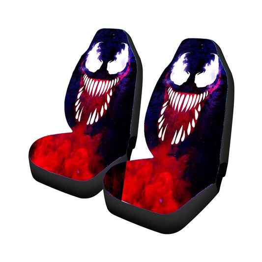 Venom Villain Movies Smoke Art Car Seat Covers Universal Fit