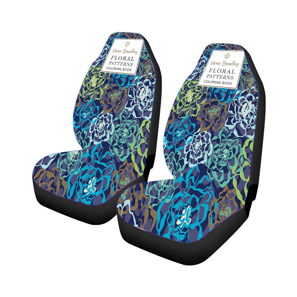 Vera Bradley Vb Floral Patterns Cb car Seat Covers