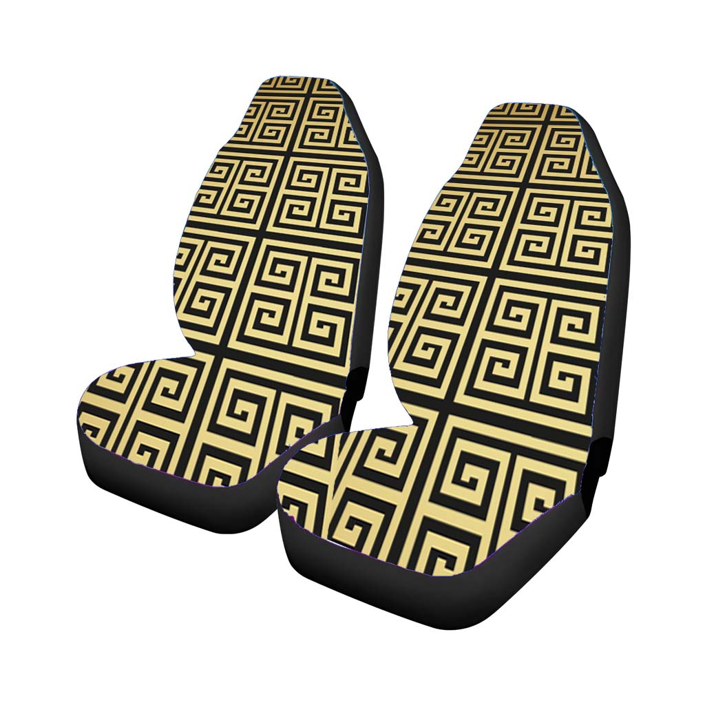 Versace Gold Pattern Car Seat Covers