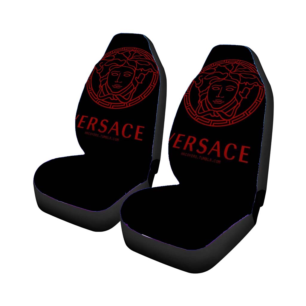 Versace Red Pattern car Seat Covers