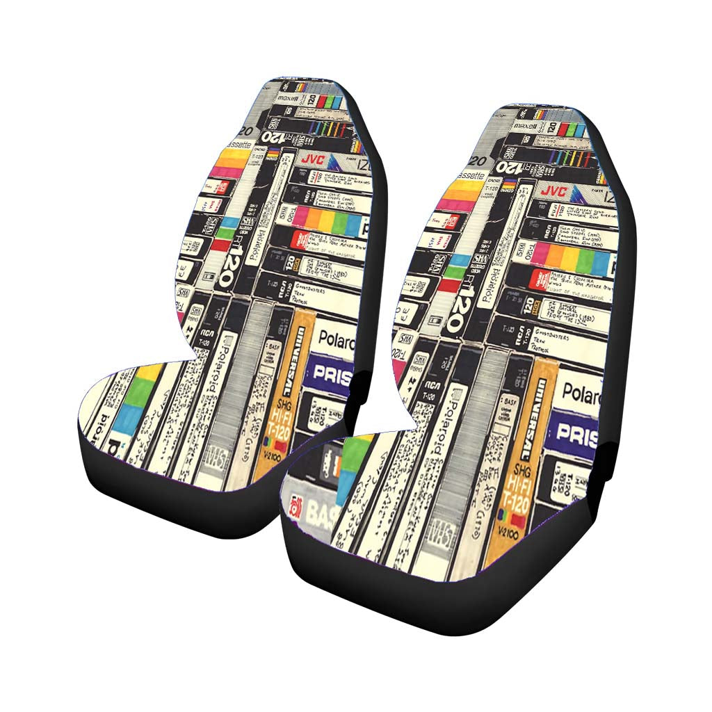 Vhs Drawing car Seat Covers