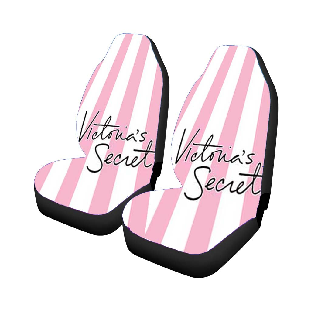 Victoria Secret Stripes Wht Tall car Seat Covers